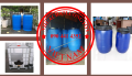 Thùng phuy sắt mới 220L, vỏ thùng phuy sắt nhập khẩu 220 lít
