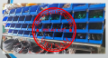 Kệ đựng ốc vít có chân chống, khay nhựa đựng ngũ kim ốc vít