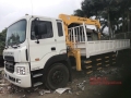 Thanh lý gấp xe Huyndai HD170 năm 2015 gắn cẩu 5 tấn-Hàng tồn-Giá rẻ