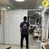 Vách Ngăn Xếp Lá Nhôm Trắng Đặc Kín FuniSmart Xếp Gọn Thông Minh Giá Rẻ- Báo Giá Ngay Lắp Đặt Nhanh Chóng