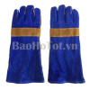 Găng Tay Hàn Da Bò 2 Lớp Cách Nhiệt Màu Xanh – TGTA00015