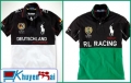 Áo thun nam Polo phối màu sành điệu - 85k