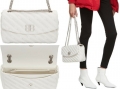 Túi xách đeo vai Balenciaga BB Chain White
