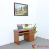 Bộ Bàn Ghế Làm Việc Gỗ MDF Melamine Màu Xoan Đào Giá Rẻ Đẹp