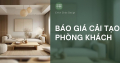 Báo giá cải tạo phòng khách tại Đà Nẵng 2025