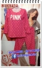 Bộ đồ Pink tim nhí cún Pink