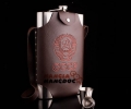 Bình rượu inox 18oz, 32oz, 48oz, 64oz, 128oz bao da logo CCCP và các loại ly rượu inox cực độc đáo