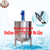 BỒN KHUẤY GIA NHIỆT MỸ PHẨM - VÀ NƯỚC GIẢI KHÁT MUỐI KHOÁNG