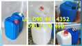 Thùng nhựa 25L vuông xanh, can nhựa 20 lít vuông trắng, can nhựa 10 lít HDPE đựng hóa chất