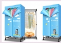 Tủ sấy quần áo Haera 858 sử dụng công suất sấy lên tới 1.500W giúp sấy khô quần áo cực nhanh trong khoảng 30 -60 phút tùy vào chất liệu vải