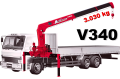 Cẩu tự hành Unic 3 tan cũ,Cẩu Unic V340 3 tấn 4 khúc giá rẻ