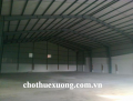Cho thuê gáp nhà xưởng tại Hà Nội DT 620m2 giá rẻ