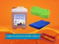 [COMBO] Can bọt tuyết 20 lít +Bọt biển+ Khăn lau