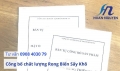 Công bố chất lượng rong biển sấy khô tại Ban quản lý ATTP