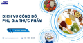 Dịch vụ công bố thực phẩm trọn gói tại UCC Việt Nam