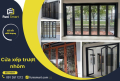 Cửa Nhôm Xếp Trượt Cao Cấp- Cửa Xếp Trượt Nhôm Kính Chính Hãng Giá Tốt