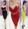 Đầm ôm body 2 dây cúp ngực quyến rũ