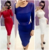 Đầm ôm body tay dài phối lưới khoét eo cực xinh