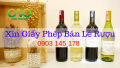 Dịch vụ xin giấy phép bán lẻ rượu cho cửa hàng tại Tp HCM