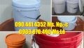 Xưởng sx vỏ thùng sơn 5 lít tại TPHCM, thùng sơn 10 lít, vỏ thùng sơn trơn 18 lít, xô nhựa 20 lít đựng sơn dầu