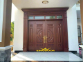Cửa thép vân gỗ tại Nhà Bè, Quận 7, Quận 8