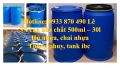 Vỏ thùng phi sắt 220 lít đựng hóa chất ăn mòn, thùng phuy sắt nắp kín đựng xăng/ dầu các loại