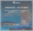 Giá cước vận tải biển từ Singapore về Việt Nam