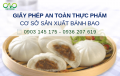 Xin giấy phép an toàn thực phẩm cho cơ sở sản xuất bánh bao