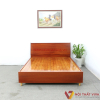 Giường Ngủ Gỗ Tự Nhiên Đẹp Màu Xoan Đào Chân Cao Giá Rẻ