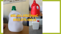 Can nhựa 500ml đựng chất tẩy làm sạch, can nhựa 1 lít vuông đựng hóa chất xử lý rác thải