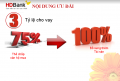 HDBank - Hỗ trợ cho vay BĐS