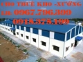Cho thuê kho xưởng đường 6 quận Bình Tân 750m2_37,5tr