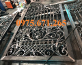 Nhà cung cấp hoàn thiện thô cổng cửa sắt mỹ thuật