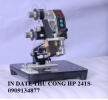 Máy in date thủ công/ máy đóng date trên bao bì, tem nhãn giấy/ máy in date bằng tay HP-241S
