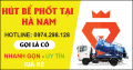 Hút bể phốt tại Hà Nam