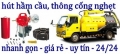 thông cống nghẹt, thông cầu nghẹt
