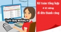 Kế toán tổng hợp 4 kĩ năng đi đến thành công