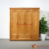 Tủ Quần Áo Đẹp Gỗ Đinh Hương 4 Cánh Hiện Đại Giá Tốt