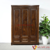 Tủ Áo Gỗ Óc Chó Đẹp 3 Cánh Hiện Đại Giá Rẻ