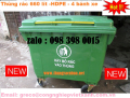 Ứng dụng của thùng rác 660L trong thực tế