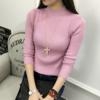 Áo Len Gân Cổ Lọ Hồng  Bán Ở Đâu Giá Tốt