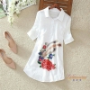 Áo Sơ Mi Thêu Hoa Xương Rồng Đỏ Mua Bán Ở Đâu Hot Deal Giá Tốt Tại TPHCM