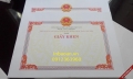 In giấy khen giá rẻ, báo giá in giấy khen, khung giấy khen có sẵn