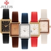Đồng hồ nữ Hàn Quốc JULIUS JA-787 dây da mặt chữ nhật