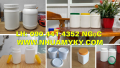 SX hủ nhựa 250g đựng gel đắp mặt nạ, hủ nhựa 500g đựng kem xả tóc, hủ nhựa 1 ký đựng ngũ cốc