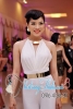 Jumpsuit Đồ Bay Trắng Cổ Ánh Kim Lệ Quyên
