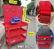 Kệ 3 ngăn đựng đồ nghề cơ khí tại HCM – Giải pháp tối ưu cho xưởng và gara