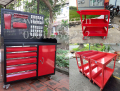 Xe đẩy dụng cụ 3 ngăn
