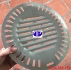 Vỉ nướng inox đột lỗ bếp nướng than hoa không khói nhà hàng