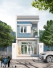 Mẫu thiết kế nhà 2 tầng mặt tiền 6m đẹp